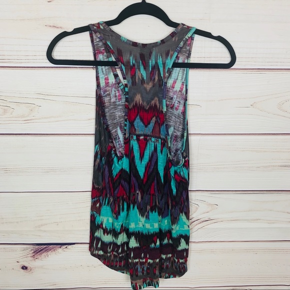 Ella moss abstract button down tank nwot - Picture 2 of 5